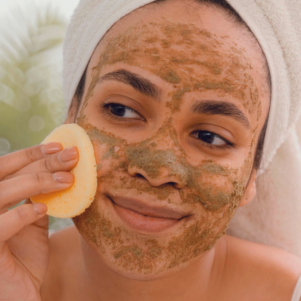 Organic Glow Up Tumeric Vitamin C & E Brightening Face Mask - 2 oz.