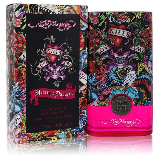 Ed Hardy Hearts & Daggers Eau De Parfum Spray For Women
