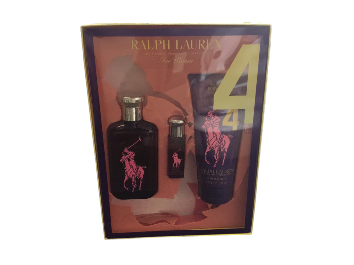 The Big Pony Collection #4 by Ralph Lauren 3 Pc Gift Set for Women