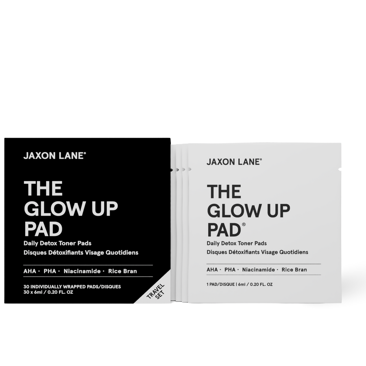 Glow Up Pad - Travel Box (30 Individually Wrapped Pads)
