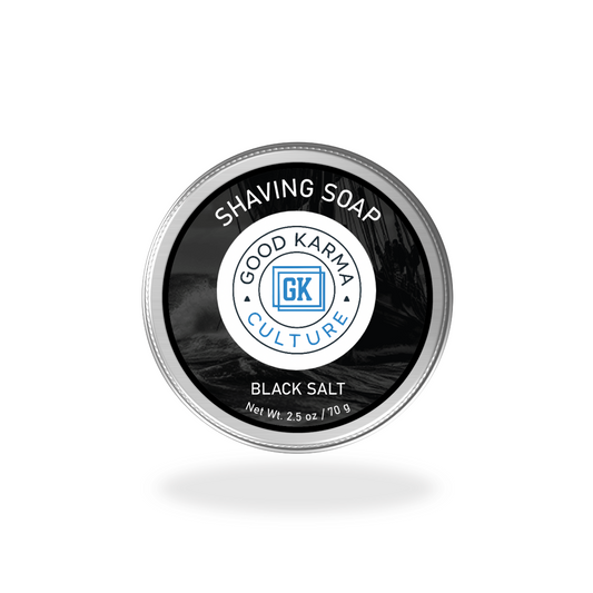 Black Salt Shaving Soap